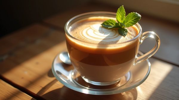 Erlebe den lila latteaurem Zuckerfreien Genuss mit Ube Latte
